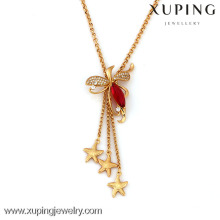 41303-Xuping Мода Женщина Роскошные Длинное Ожерелье Ювелирные Изделия Горячая Продажа